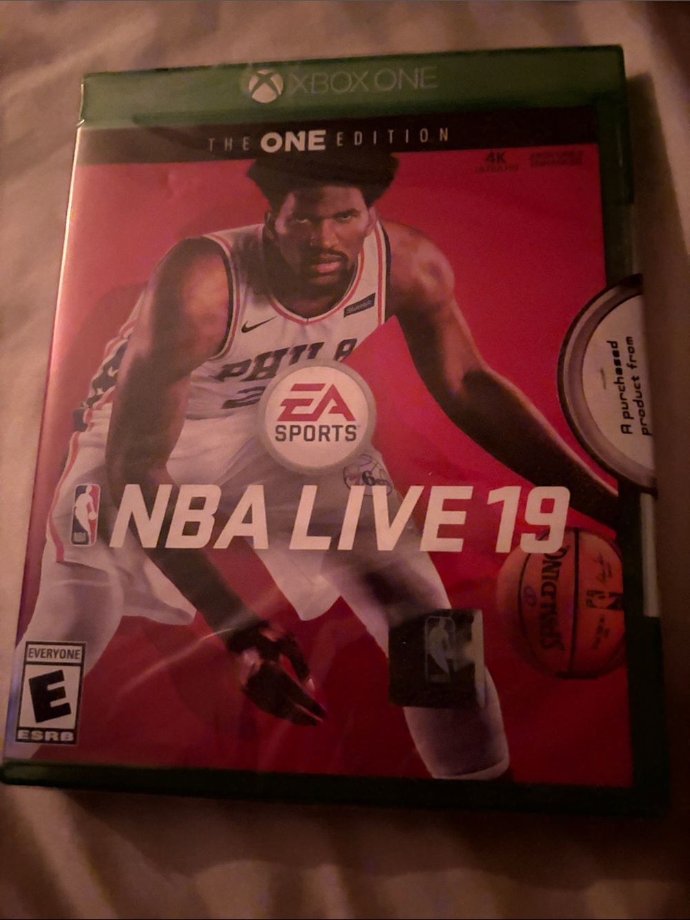 NBA LIVE 19 Xbox One (EA Sports) - Red Cover